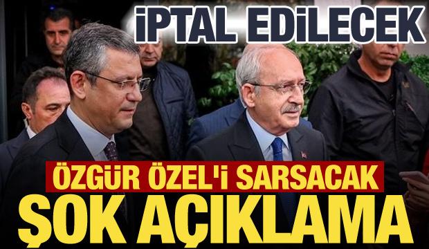 Kılı&ccedil;daroğlu cephesinden &Ouml;zg&uuml;r &Ouml;zel a&ccedil;ıklaması: Grup başkanlığı iptal edilecek!