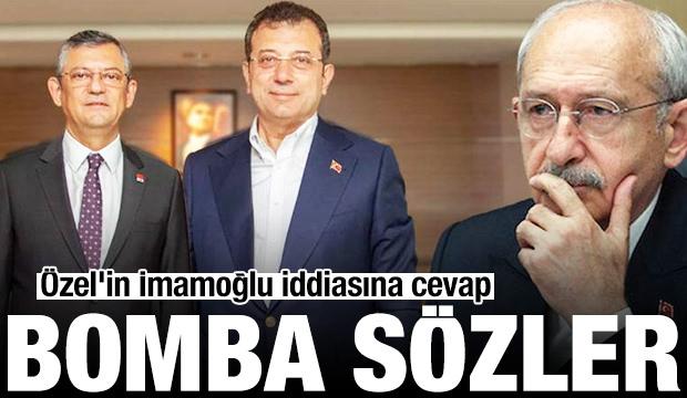 Kılı&ccedil;daroğlu'ndan &Ouml;zel'in İmamoğlu iddiasına yalanlama