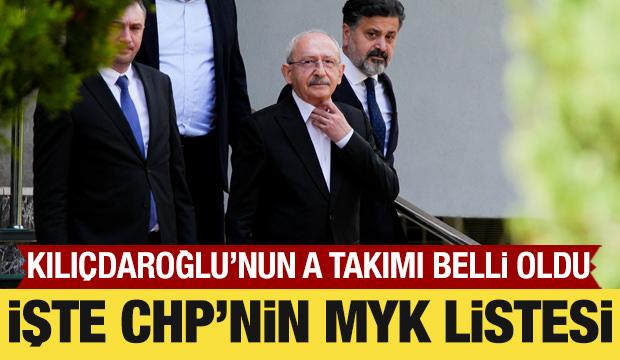 Kılı&ccedil;daroğlu'nun A takımı belli oldu: 19 kişilik MYK listesi a&ccedil;ıklandı