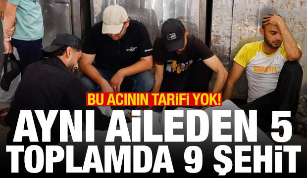İsrail'den Gazze'de katliam: Aynı aileden 5 toplamda 9 can kaybı