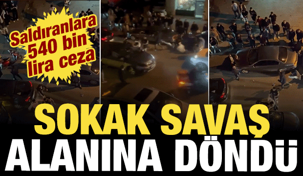 Maltepe'de tartıştıkları s&uuml;r&uuml;c&uuml;y&uuml; takip edip darbeden saldırganlara 540 bin lira ceza