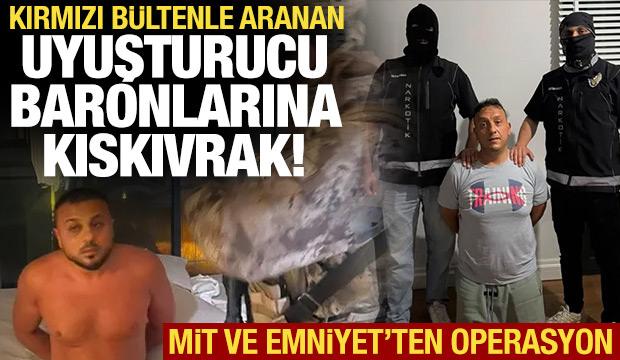 MİT ve Emniyet'ten operasyon: Kırmızı b&uuml;ltenle aranan iki uyuşturucu baronu yakalandı