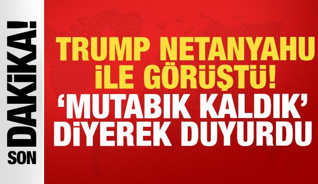 Netanyahu ve Trump arasında kritik savaş g&ouml;r&uuml;şmesi!