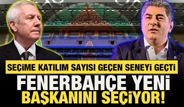 Oy verme işlemi başladı! F.Bah&ccedil;e yeni başkanını se&ccedil;iyor: Aziz Yıldırım mı? Hakan Safi mi?