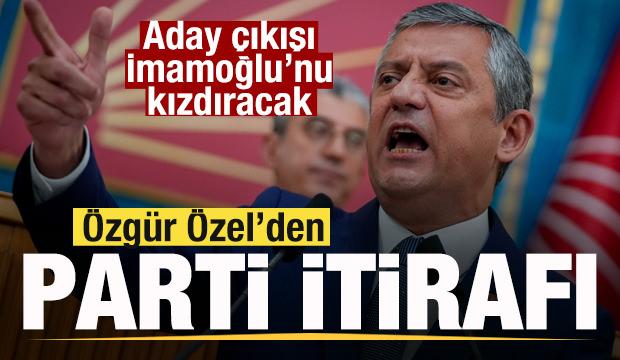 &Ouml;zg&uuml;r &Ouml;zel'den parti itirafı! Aday &ccedil;ıkışı İmamoğlu'nu şoke edecek