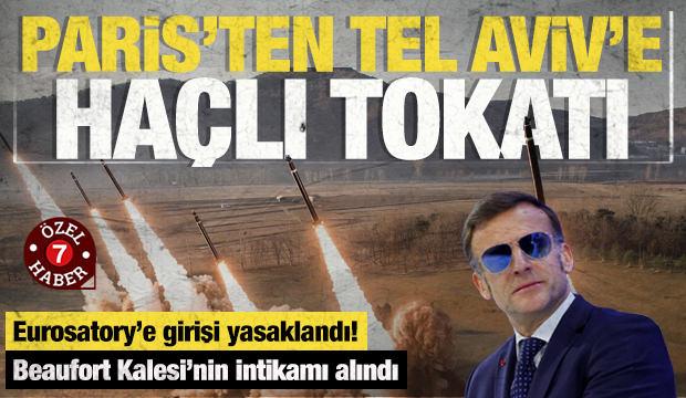 Paris'te İsrail'e tokat: Fransa'dan saldırı silahlarına ve resmi katılıma şok yasak!