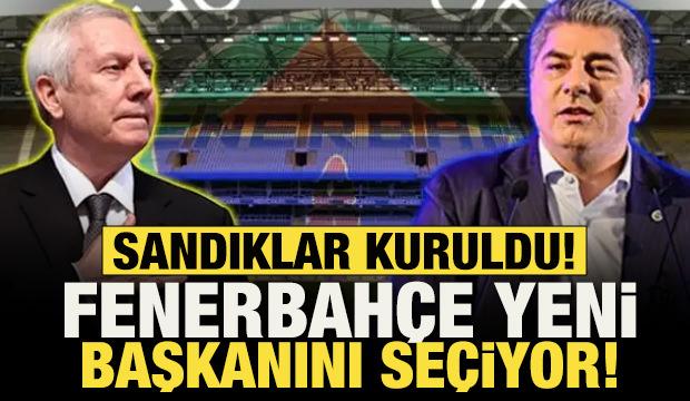 Sandıklar kuruldu! Fenerbah&ccedil;e yeni başkanını se&ccedil;iyor: Aziz Yıldırım mı? Hakan Safi mi?