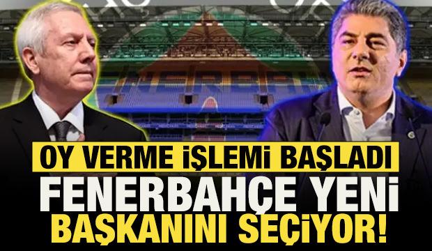 Sandıklar kuruldu! Fenerbah&ccedil;e yeni başkanını se&ccedil;iyor: Aziz Yıldırım mı? Hakan Safi mi?