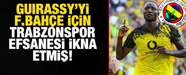 Serhou Guirassy'yi Fenerbah&ccedil;e'ye gitmesi i&ccedil;in Trabzonspor'un efsanesi ikna etmiş!