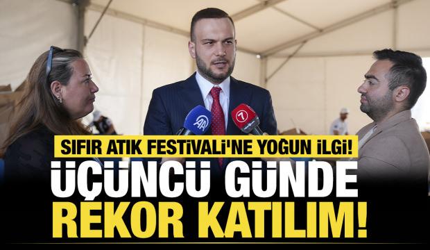  Sıfır Atık Festivali'ne yoğun ilgi! &Uuml;&ccedil;&uuml;nc&uuml; g&uuml;nde rekor katılım!