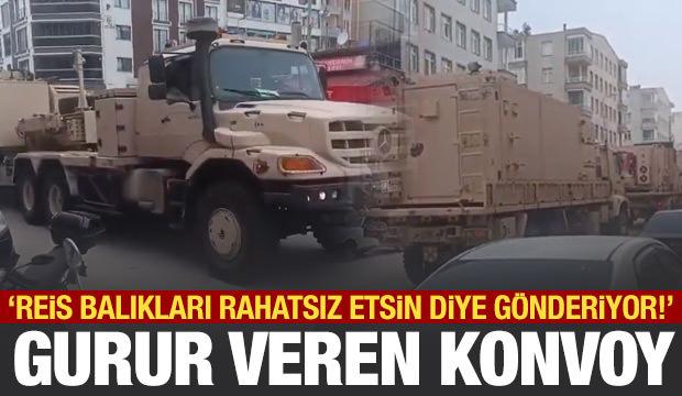 Sinop'ta Siper F&uuml;ze konvoyu gururu: Reis balıklar rahatsız olsun diye g&ouml;nderiyor!