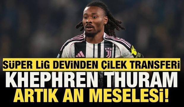 S&uuml;per Lig devinden &ccedil;ilek transferi! Khephren Thuram artık an meselesi