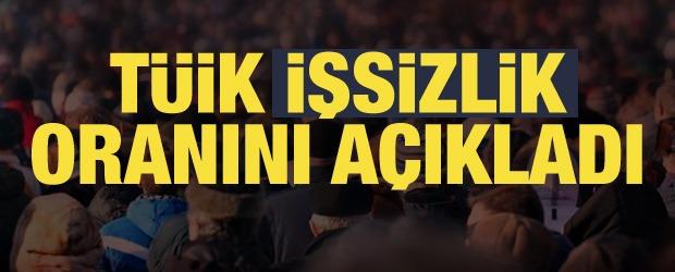T&Uuml;İK, nisan ayı işsizlik rakamlarını a&ccedil;ıkladı