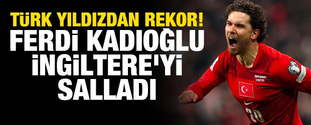 T&uuml;rk yıldızdan rekor! Ferdi Kadıoğlu, İngiltere'yi salladı