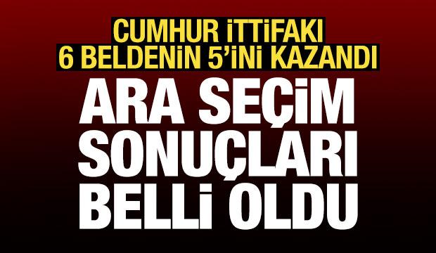 &Uuml;&ccedil; ilde ara se&ccedil;im heyecanı! Sonu&ccedil;lar belli oldu