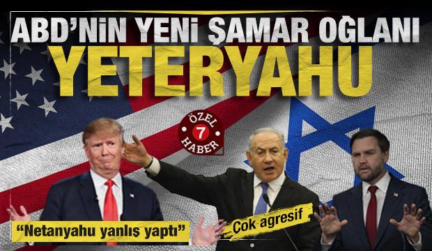 ABD-İsrail arasında derin &ccedil;atlaklar: Trump&rsquo;tan sonra JD Vance de Netanyahu'ya acımadı!