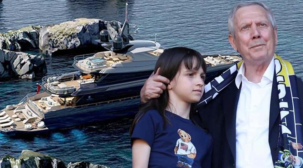 Aziz Yıldırım'a devasa l&uuml;ks yat: Adını kızından ilham aldı!
