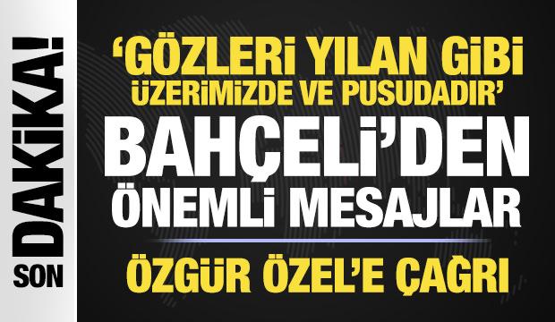 Son Dakika: Bah&ccedil;eli'den &Ouml;zg&uuml;r &Ouml;zel'e &ccedil;ağrı