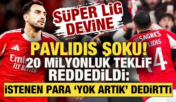 Beşiktaş'a Pavlidis şoku! 20 milyonluk teklif reddedildi: Tam 50 milyon istediler