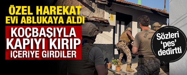 Bursa'da &ouml;zel harekat evi ablukaya aldı! Firari h&uuml;k&uuml;ml&uuml;n&uuml;n s&ouml;zleri 'pes' dedirtti 