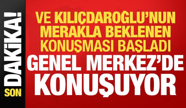 CHP Genel Başkanı Kemal Kılı&ccedil;daroğlu'ndan a&ccedil;ıklamalar