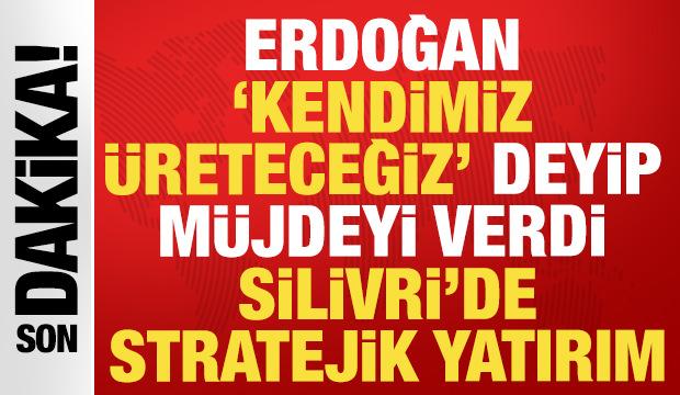 Cumhurbaşkanı Erdoğan: 3 milyon kan torbası Silivri'de kurulacak fabrikada &uuml;retilecek