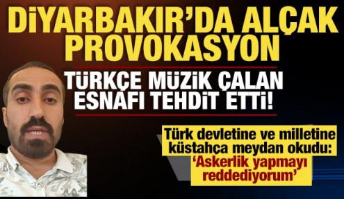 Diyarbakır'da al&ccedil;ak provokasyon: Siyonist propagandayla T&uuml;rk milletine meydan okudu!