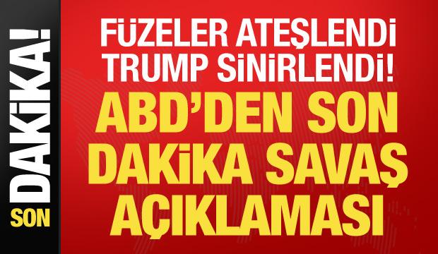 F&uuml;zeler ateşlendi, Trump sinirlendi: Derhal durun!