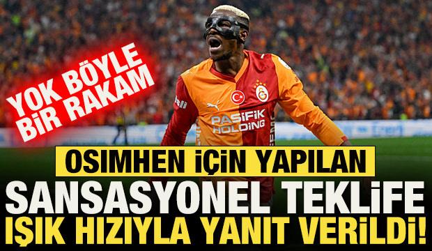 Galatasaray'dan Victor Osimhen i&ccedil;in yapılan sansasyonel teklife ışık hızıyla yanıt!