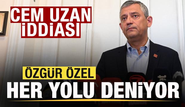 G&uuml;ndem olan iddia! &Ouml;zg&uuml;r &Ouml;zel her yolu deniyor! Bu kez de Cem Uzan'ın kapısı &ccedil;aldı