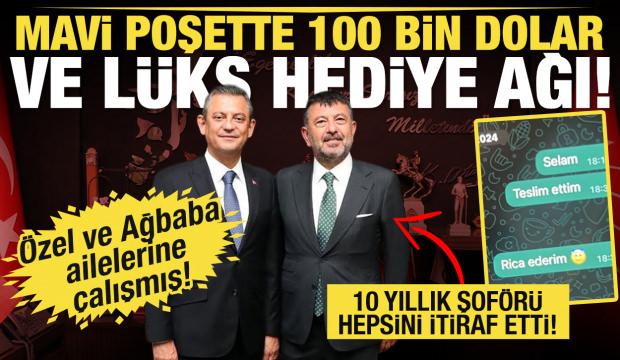 İBB kadrolu Ağbaba'nın şof&ouml;r&uuml;nden şok itiraflar: Kargo poşetinde dolar ve l&uuml;ks hediye ağı
