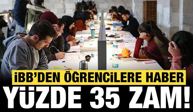 İBB'den &ouml;ğrencilere bir k&ouml;t&uuml; haber daha: Y&uuml;zde 35 zam!