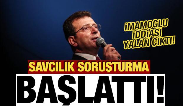 "İmamoğlu'nun milletvekilleriyle g&ouml;r&uuml;şmesi yasaklandı" iddiasına soruşturma