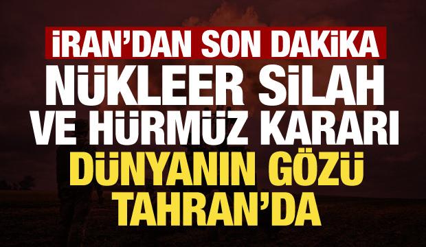 İran-ABD anlaşmasında sıcak gelişme! D&uuml;nya kilitlendi! N&uuml;kleer silah ve H&uuml;rm&uuml;z kararı