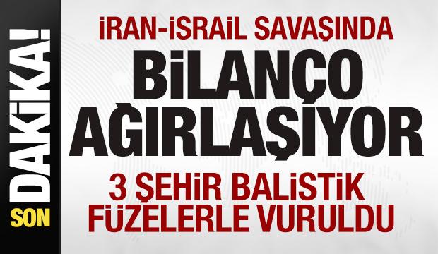İran-İsrail savaşı son dakika! 3 şehir balistik f&uuml;zelerle vuruldu Suudi Arabistan'da alarm