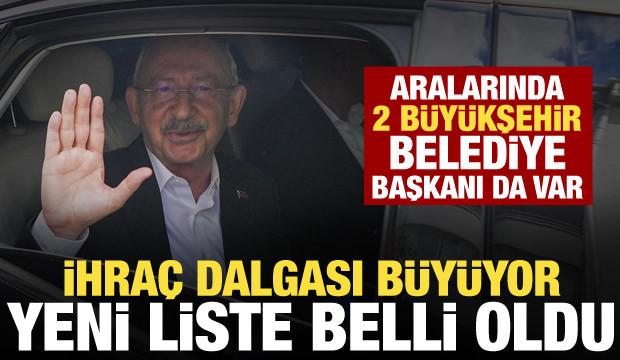 Kılı&ccedil;daroğlu'ndan yeni ihra&ccedil; hamlesi! Listede 2 b&uuml;y&uuml;kşehir belediye başkanı da var