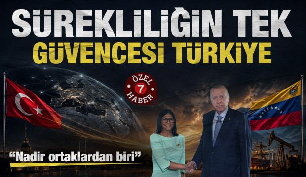 K&uuml;resel vesayete karşı duran tek &uuml;lke: T&uuml;rkiye! Venezuela'da tek g&uuml;vence yine Erdoğan