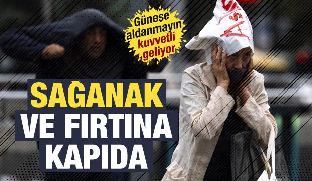 Meteoroloji il il uyardı: Kuvvetli yağış ve fırtına geliyor