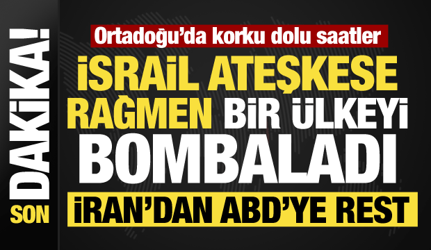Ortadoğu'da anlaşmayı bozacak saldırı! İsrail bomba yağdırdı