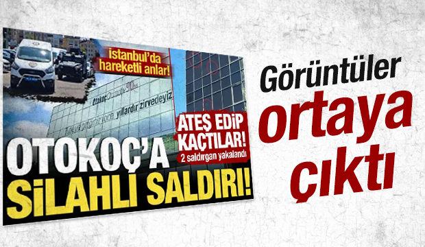 Otoko&ccedil;'a y&ouml;nelik silahlı saldırı anı kamerada