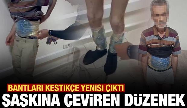 Şaşkına &ccedil;eviren d&uuml;zenek: Bantları kestik&ccedil;e yenisi &ccedil;ıktı
