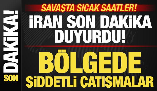 Son dakika: Savaşta sıcak saatler! İran ve ABD birbirine girdi! B&ouml;lgede şiddetli &ccedil;atışma