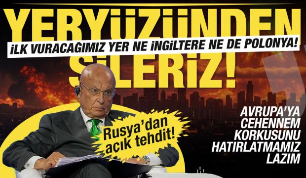 Sergey Karaganov'dan n&uuml;kleer tehdit: Birinci hedefimiz Almanya olur