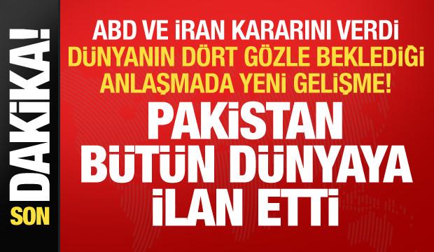 Son dakika haberi... Pakistan Başbakanı Şerif: Anlaşma 24 saat i&ccedil;inde imzalanabilir