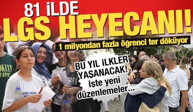 Son dakika: LGS maratonu başladı! 