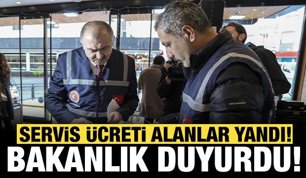 Ticaret Bakanlığı'ndan servis &uuml;creti a&ccedil;ıklaması: Bunu yapan işletmeler yandı!