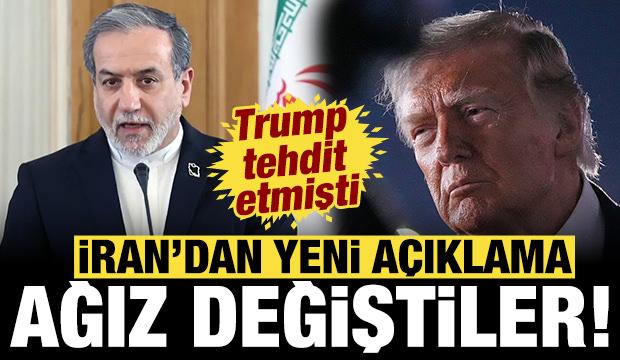 Trump'ın tehdidi sonrası İran'dan yeni a&ccedil;ıklama: Bu kez ağız değiştirdiler!