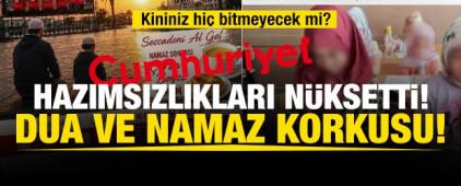 T&Uuml;GVA'nın "Yaz Okulu" ve MEB'in 'Milli ma&ccedil; duası' Cumhuriyet gazetesini rahatsız etti
