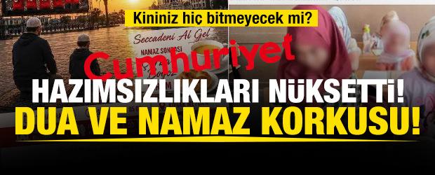 T&Uuml;GVA'nın "Yaz Okulu" ve MEB'in 'Milli ma&ccedil; duası' Cumhuriyet gazetesini rahatsız etti