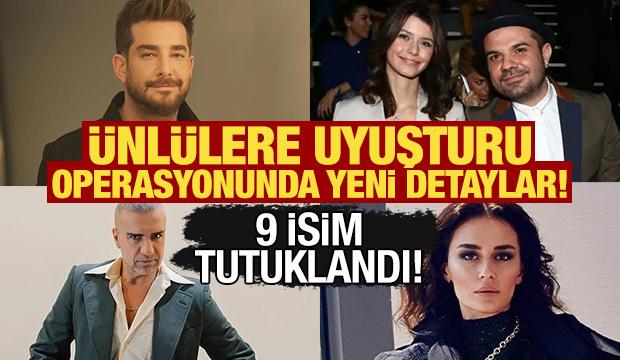 &Uuml;nl&uuml;lere uyuşturucu operasyonu: 9 kişi tutuklandı!